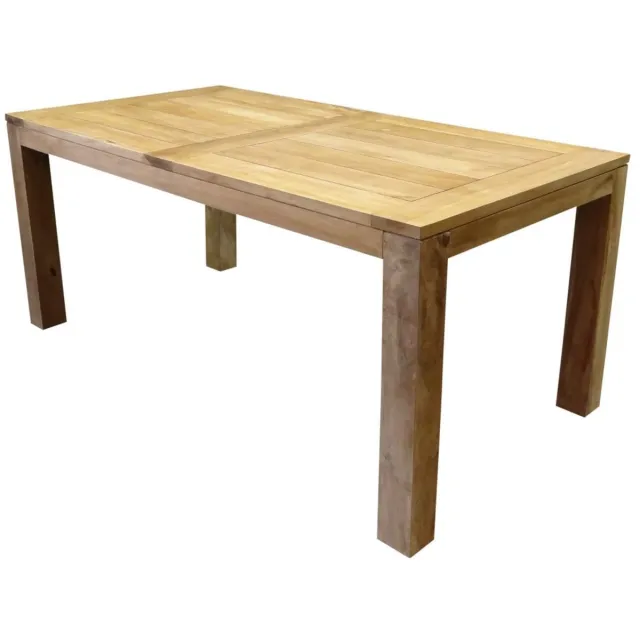 AVH-Outdoor Tuinmeubelen Krista dining tuintafel 180x95xH78 cm teak Bruin / Terre