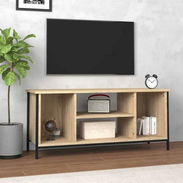 vidaXL Tv-meubel 102x35x45 cm bewerkt hout sonoma eikenkleurig, foto 2