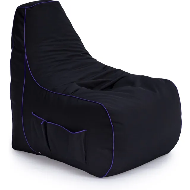 Game over Gaming Zitzak - Woonkamer Beanbag - zitzak stoel voor game - beanbag - Gaming zitzak volwassenen - Bean bag Voor Binnen paars