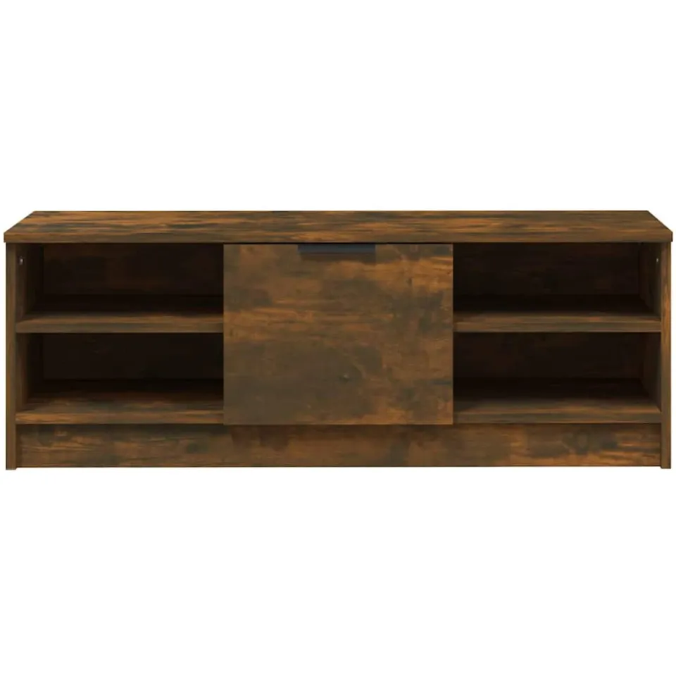 vidaXL Tv-meubel 102x35,5x36,5 cm bewerkt hout gerookt eikenkleurig, foto 4