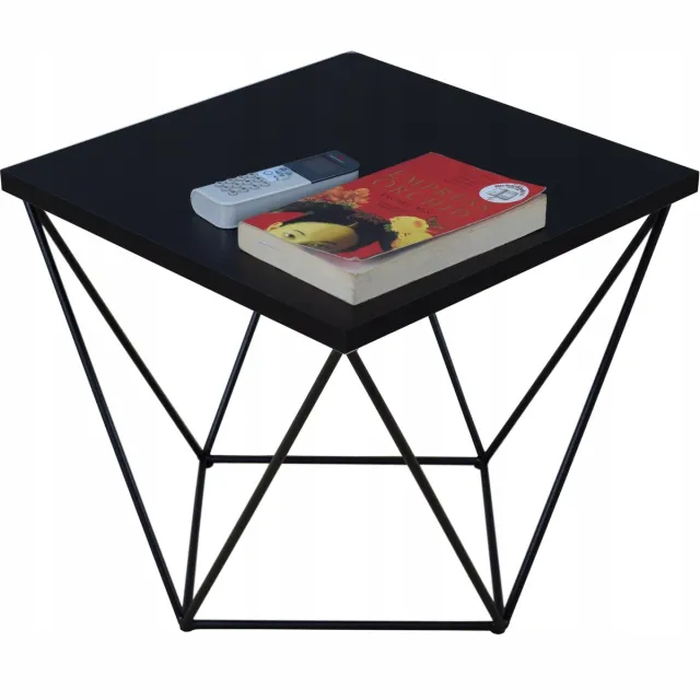 FutuStal Draden Tafel - Zwart - 40 cm - Zwart MiniPearl
