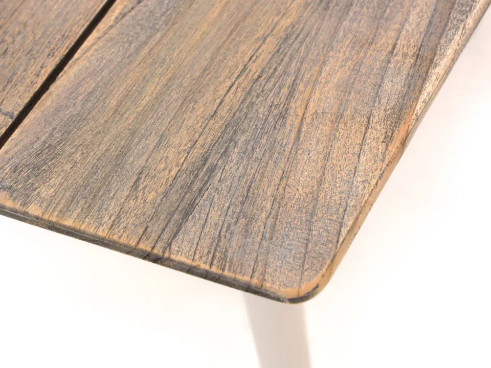 ROUGH Furniture ROUGH-K lounge tuintafel 120x60x40cm bruin, foto 3