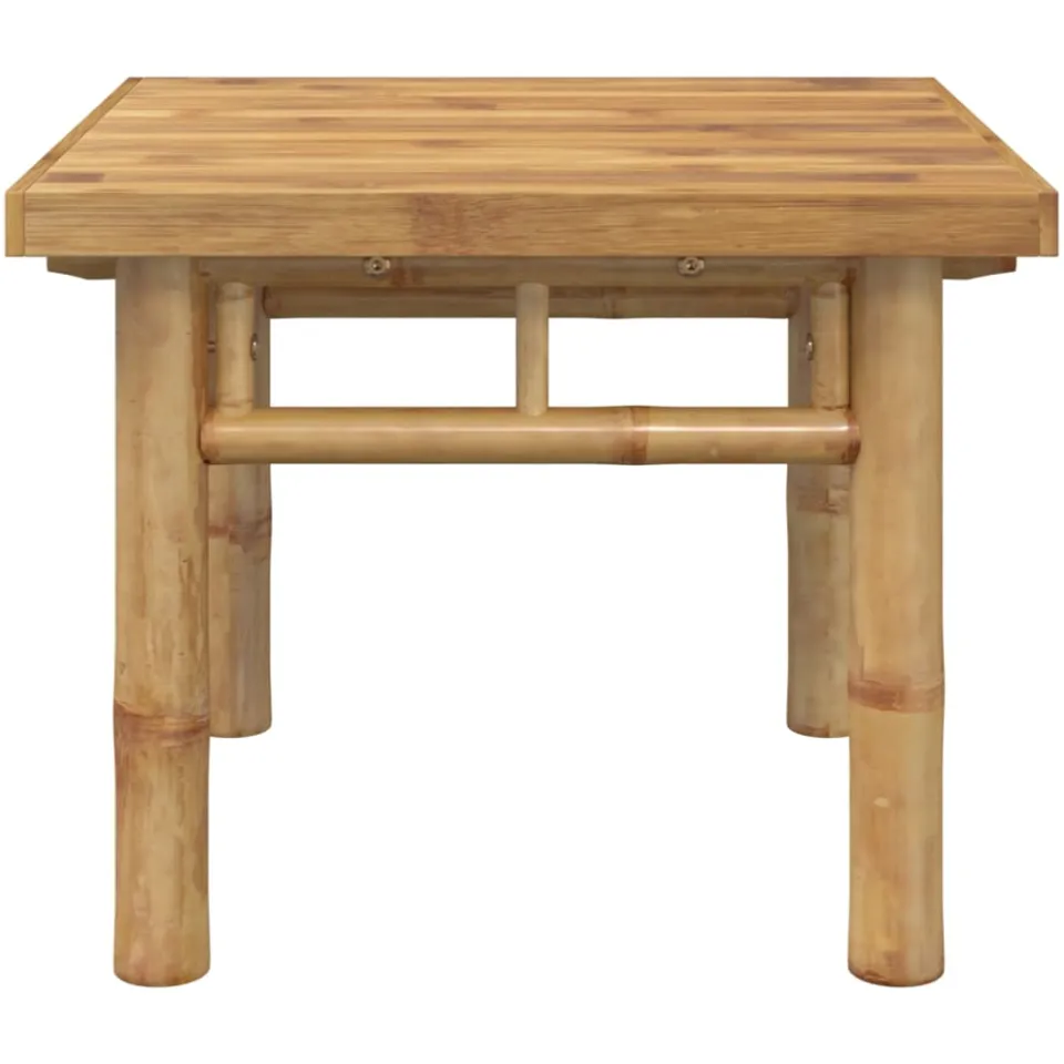 vidaXL Salontafel 45x45x35 cm bamboe Bruin