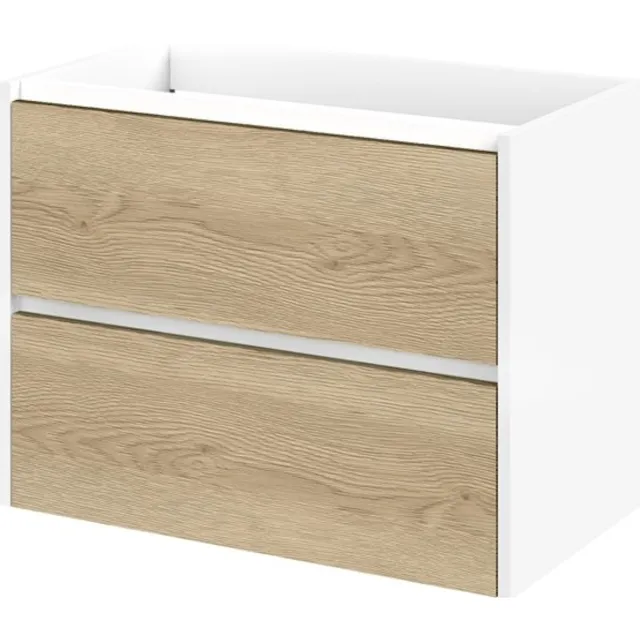 Tiger Reverse wastafelonderkast 80 cm naturel eik Eiken