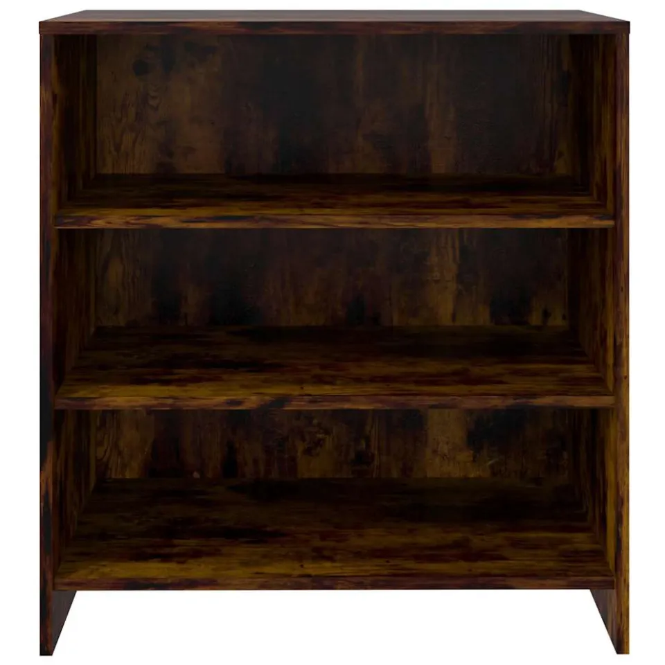 vidaXL Dressoir 70x40,5x75 cm bewerkt hout gerookt eikenkleurig, foto 4