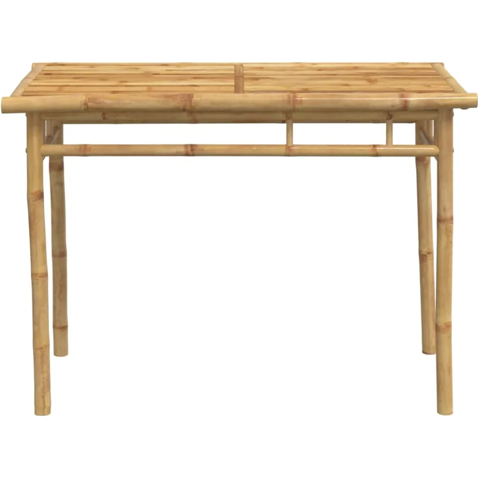 vidaXL Tuintafel 110x55x75 cm bamboe bruin, foto 4