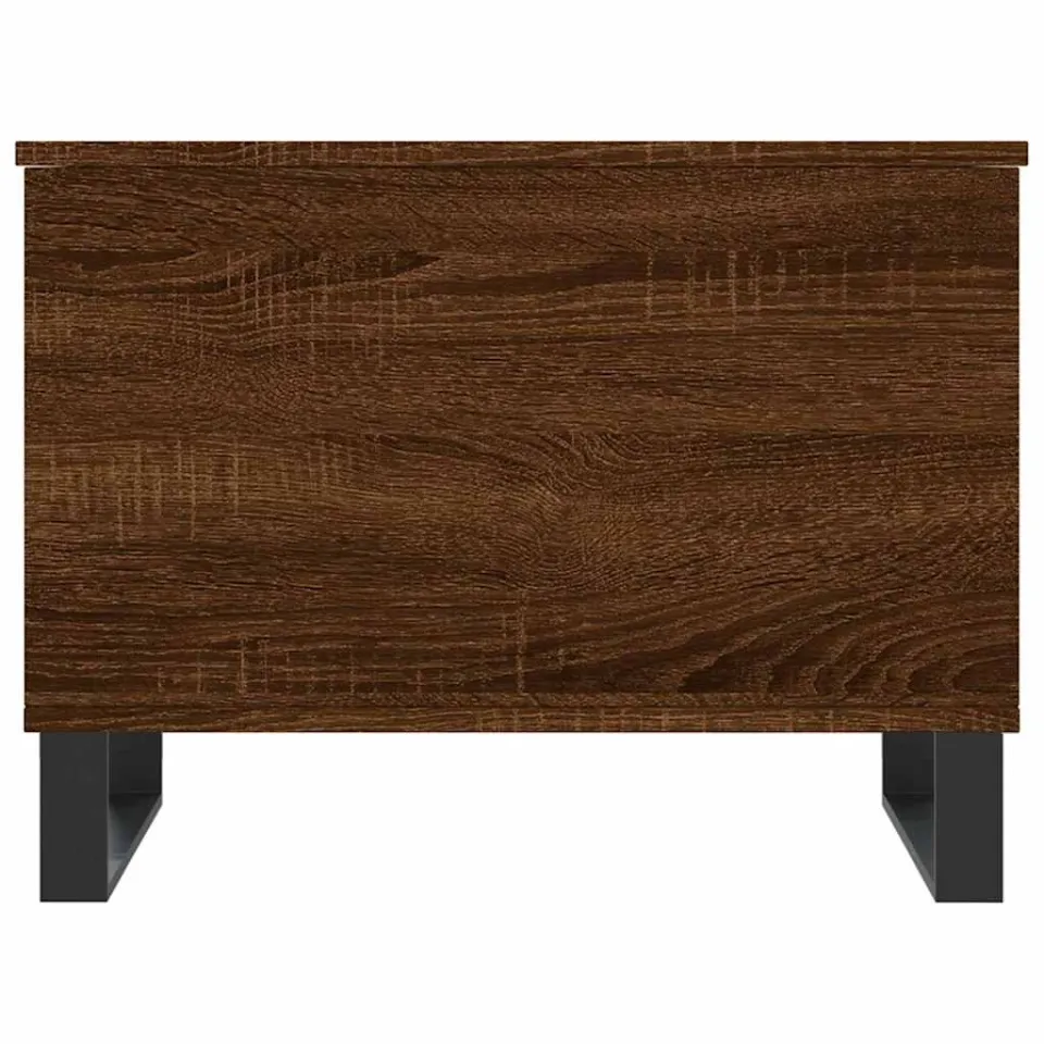 vidaXL Salontafel 60x44,5x45 cm bewerkt hout bruin eikenkleur, foto 5
