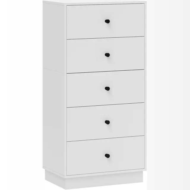 GranMaison Ladekasten - Slaapkamer - Kledingkasten - Commode - Organizer - Massief - Wit