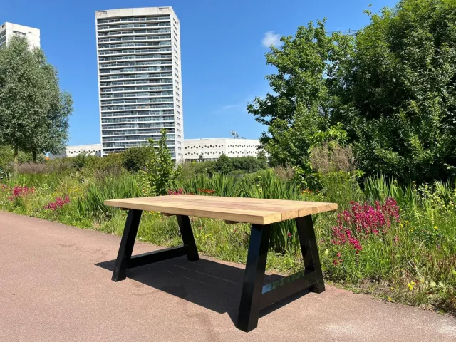 NordXL Irokohouten tuintafel Wahle