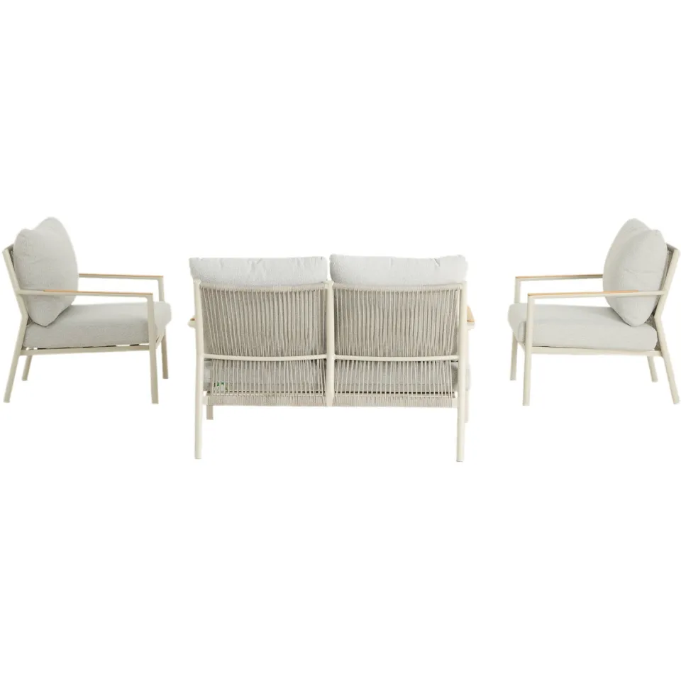 NOUS Garden loungeset Bolonga grijs, foto 3