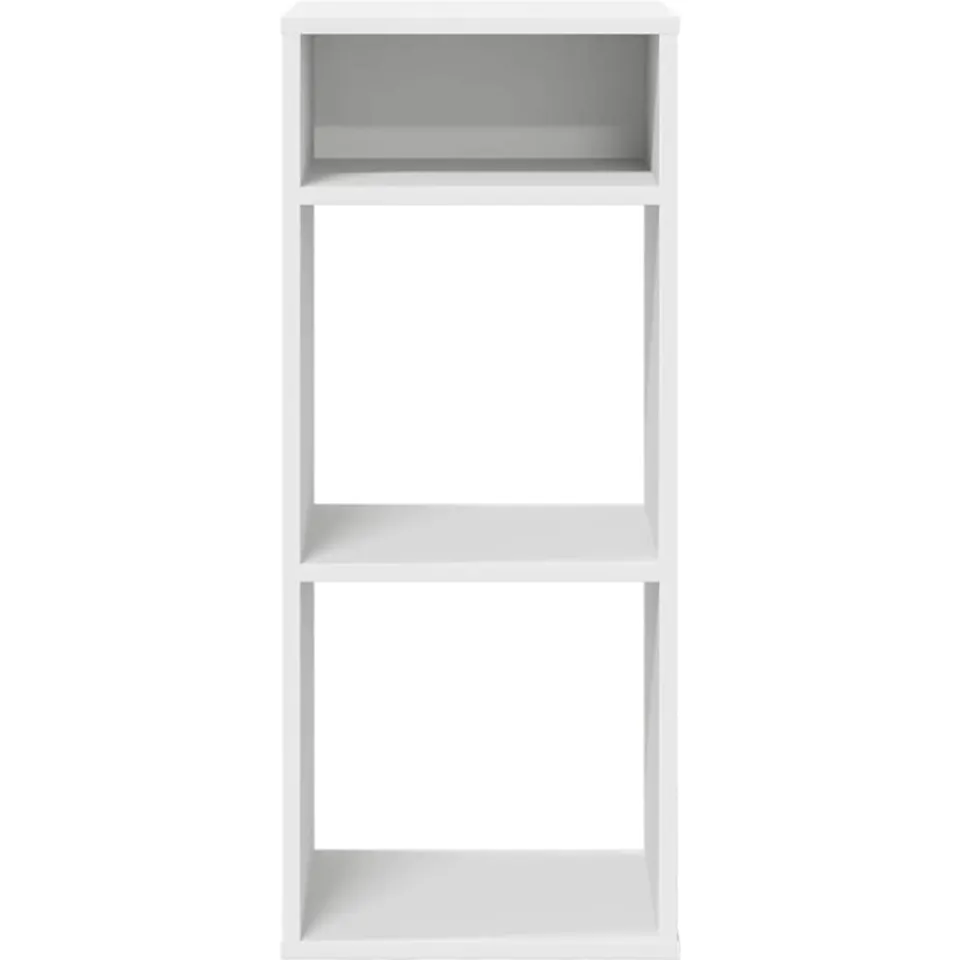 vidaXL Boekenkast 34x31x80 cm bewerkt hout wit, foto 4