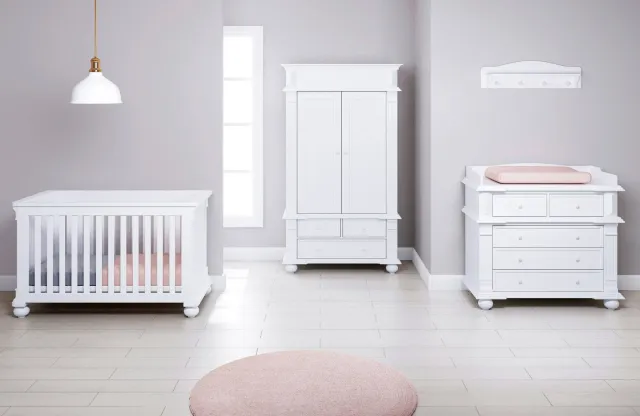 Born Lucky Babykamer Bristol Wit 3 Delig, foto 2