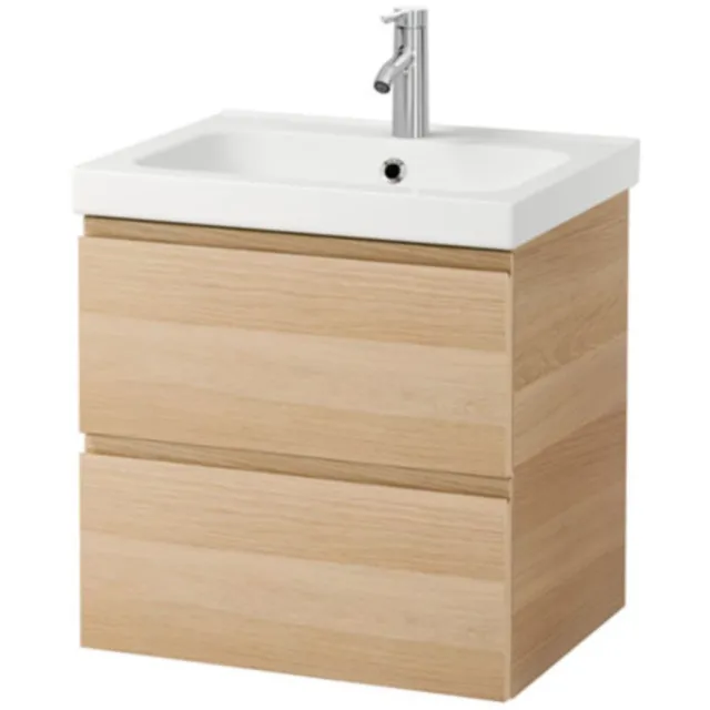 Wiesbaden Badmeubelset Wiesbaden Vision Oak 60x46x53 cm