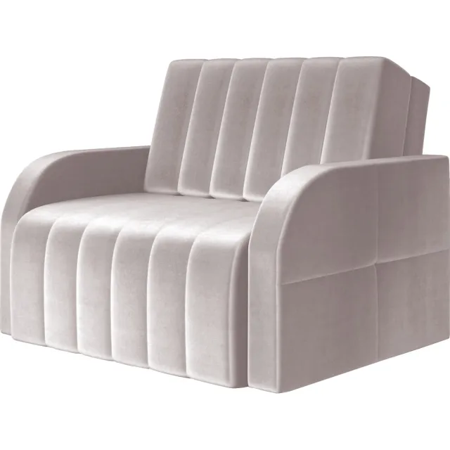 InspireME Fauteuil Met slaapfunctie Slaapbank Bank Armstoel Kinderbed - MONTANA 80 - Beige (Paros 02)