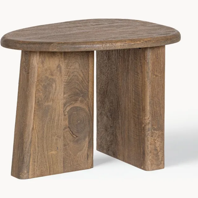 Bizzotto Ovale salontafel Zacatecas van mangohout Bruin