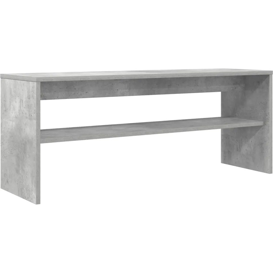 vidaXL TV-kast 100 x 30 x 40 cm Beton Grijs Bewerkt hout, foto 3
