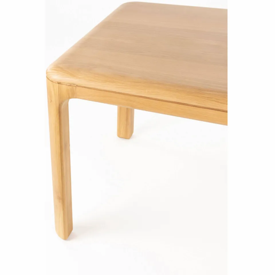 Zuiver rechthoekige houten eettafel Oever 220x90 cm - beige, foto 6