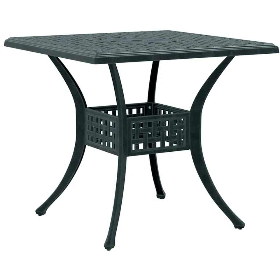 vidaXL 3-delige Bistroset gietaluminium groen, foto 3
