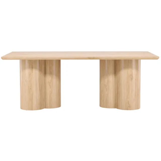 Svea Rova rechthoekige eettafel - 100 x 210 cm - whitewash Naturel