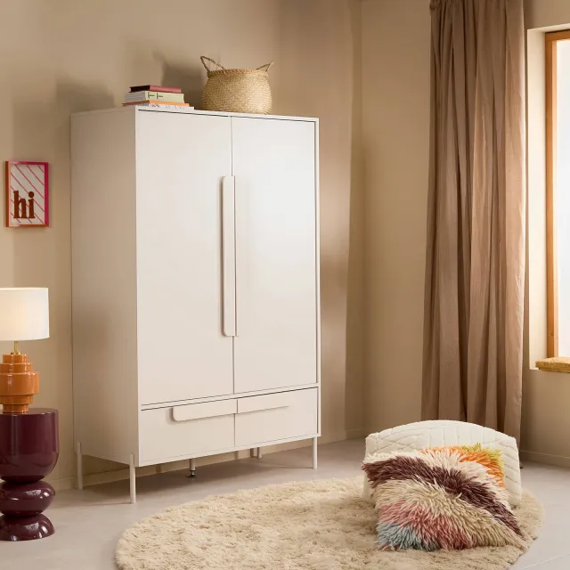 NOUS Living kledingkast Malta beige, foto 2