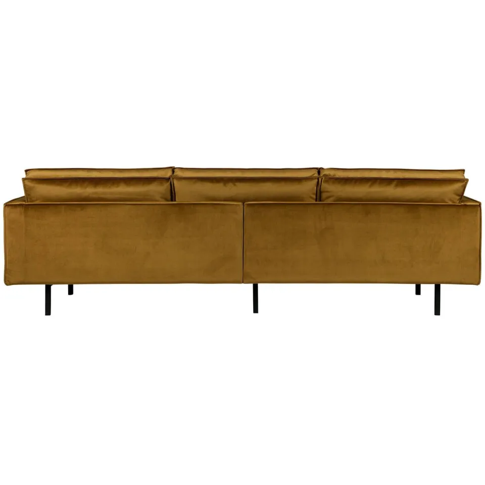 WOOOD Rodeo 3-zitsbank velvet honinggeel honey yellow, foto 4