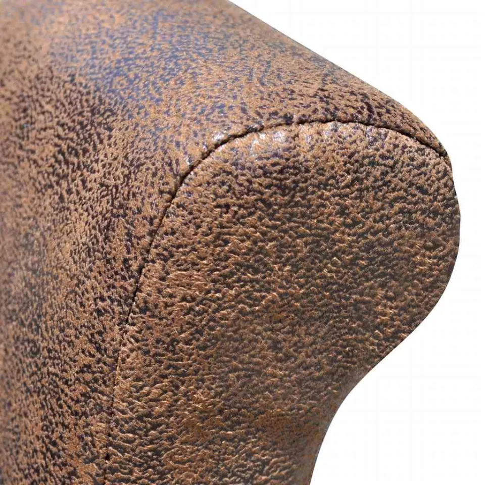 vidaXL Eetkamerstoelen 6 st kunstleer bruin, foto 4