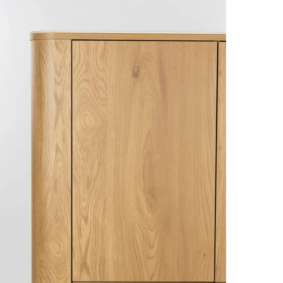 Housecraft Living Almira Kast Hout/ Marmerlook Naturel, foto 7