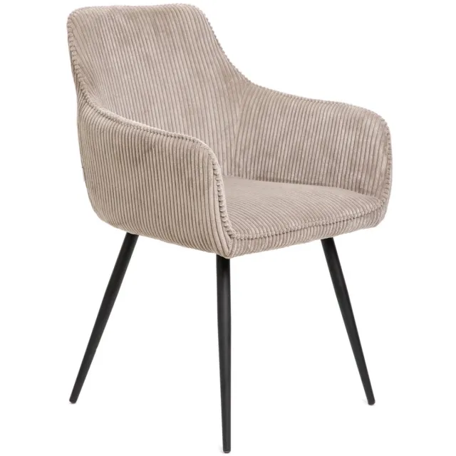 Homla Stoel - SATORI FASO - Corduroy Beige - 58x62x79cm