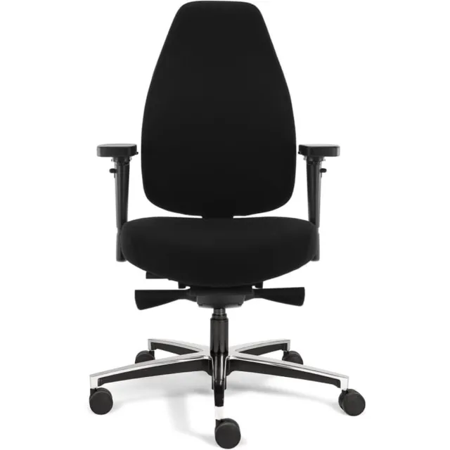 Sit And Move Therapod X Standaard - Zwart Wolvilt - Bureaustoel
