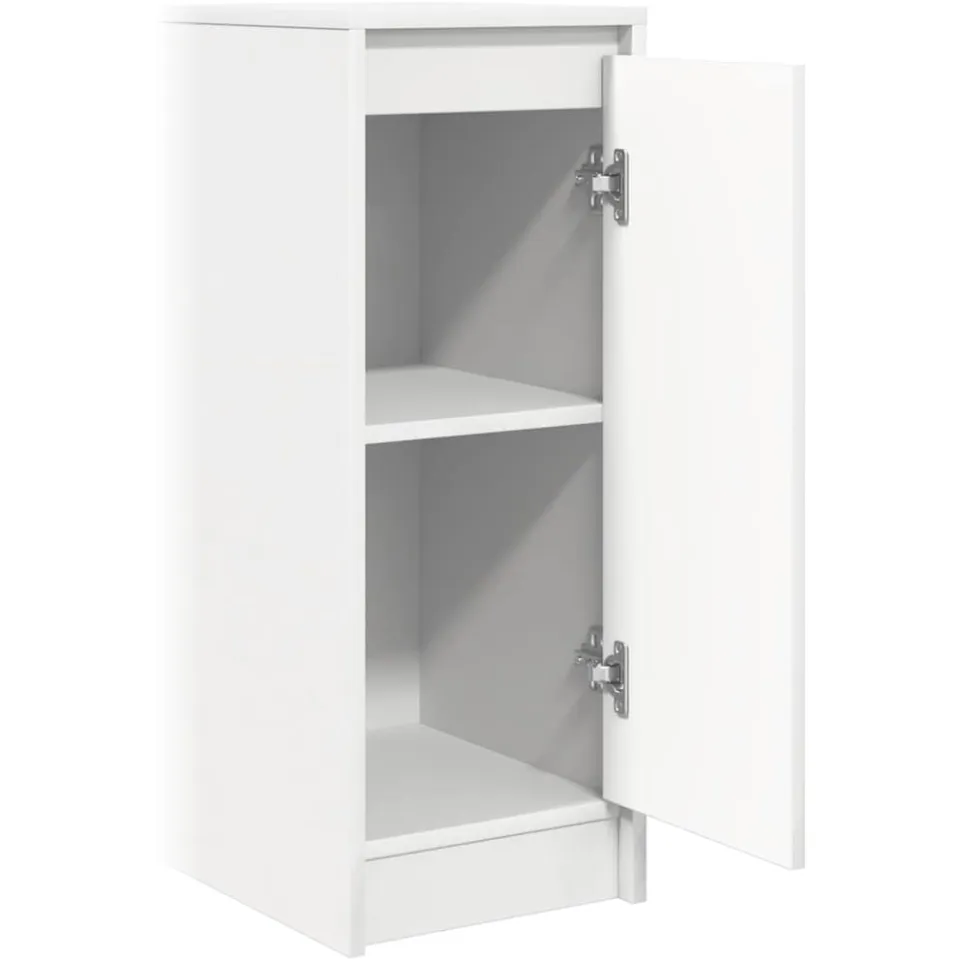vidaXL Dressoir 29,5x34x76 cm spaanplaat wit