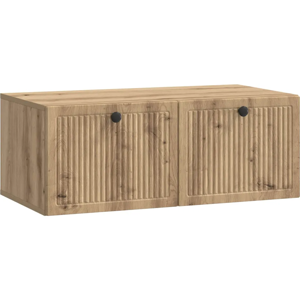 vidaXL Wandbeugel TV-kast 78,5 x 41 x 30 cm Artisanaal eiken, foto 3