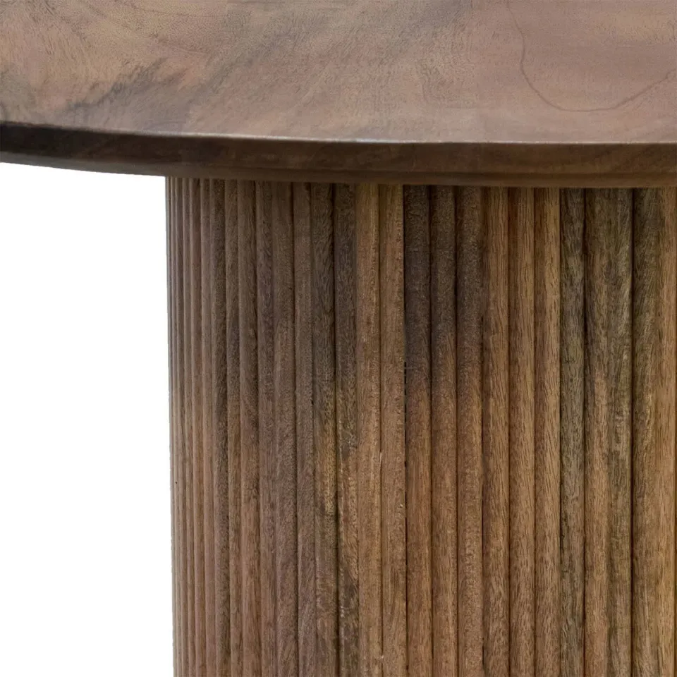 Giga Meubel Eettafel Feline - Deens Ovaal - Mangohout - 200cm, foto 4