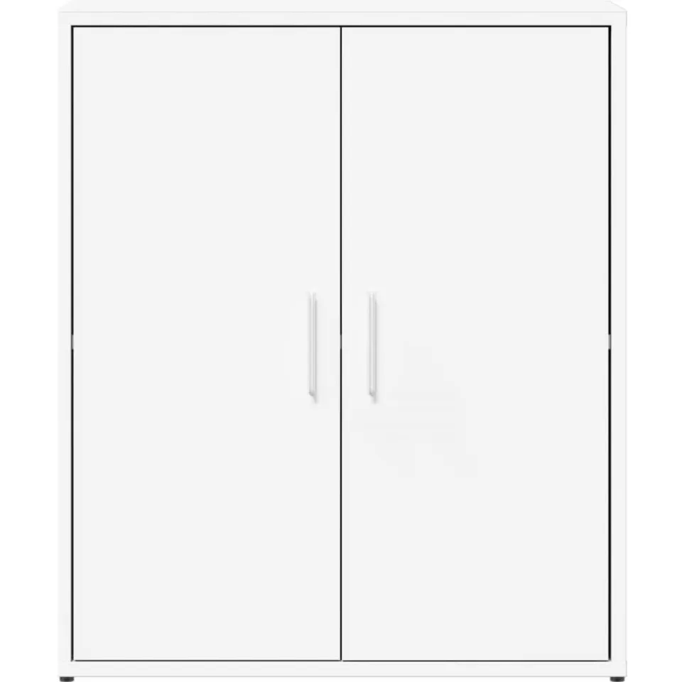 vidaXL Dressoir 60x31x70 cm bewerkt hout wit, foto 4