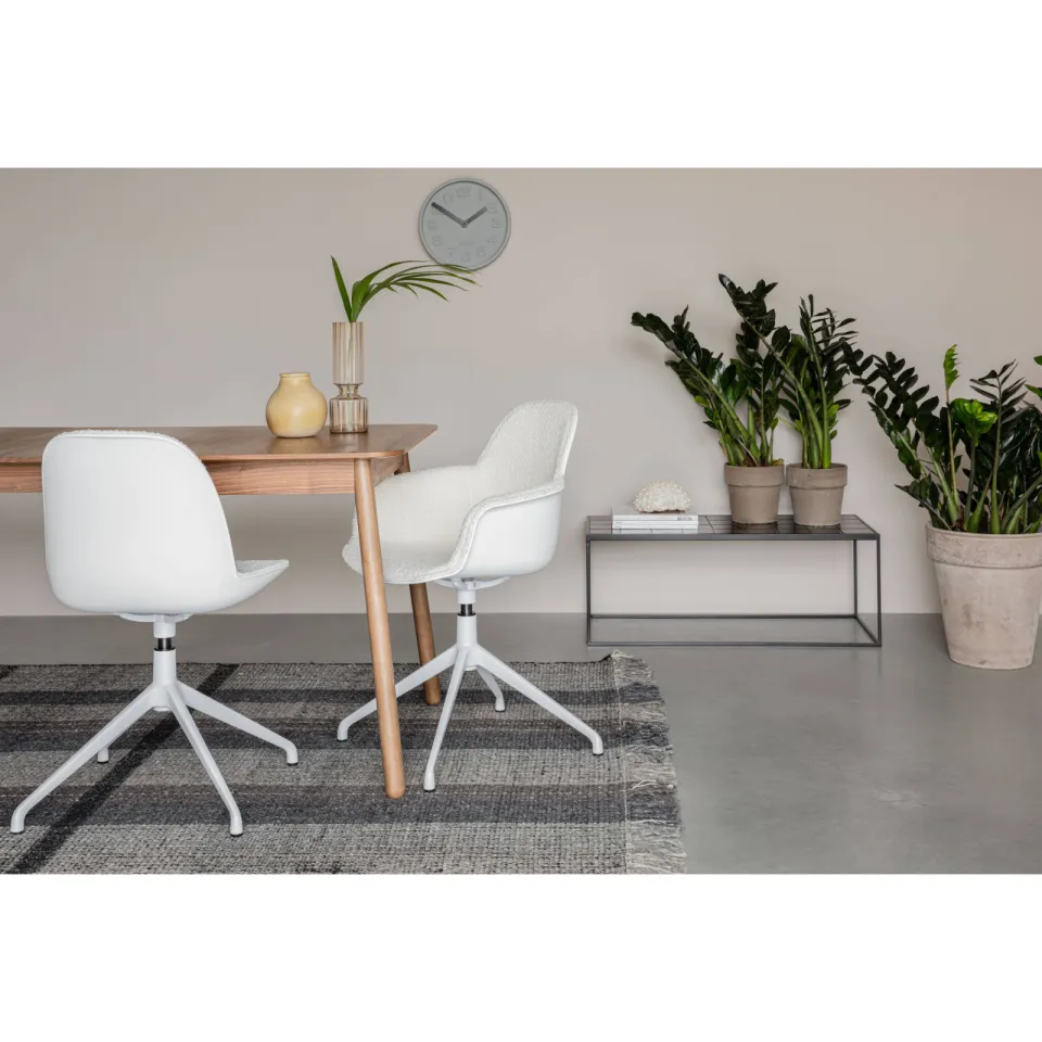Zuiver verlengbare eetkamertafel Glimps (180/240x90 cm) naturel, foto 4