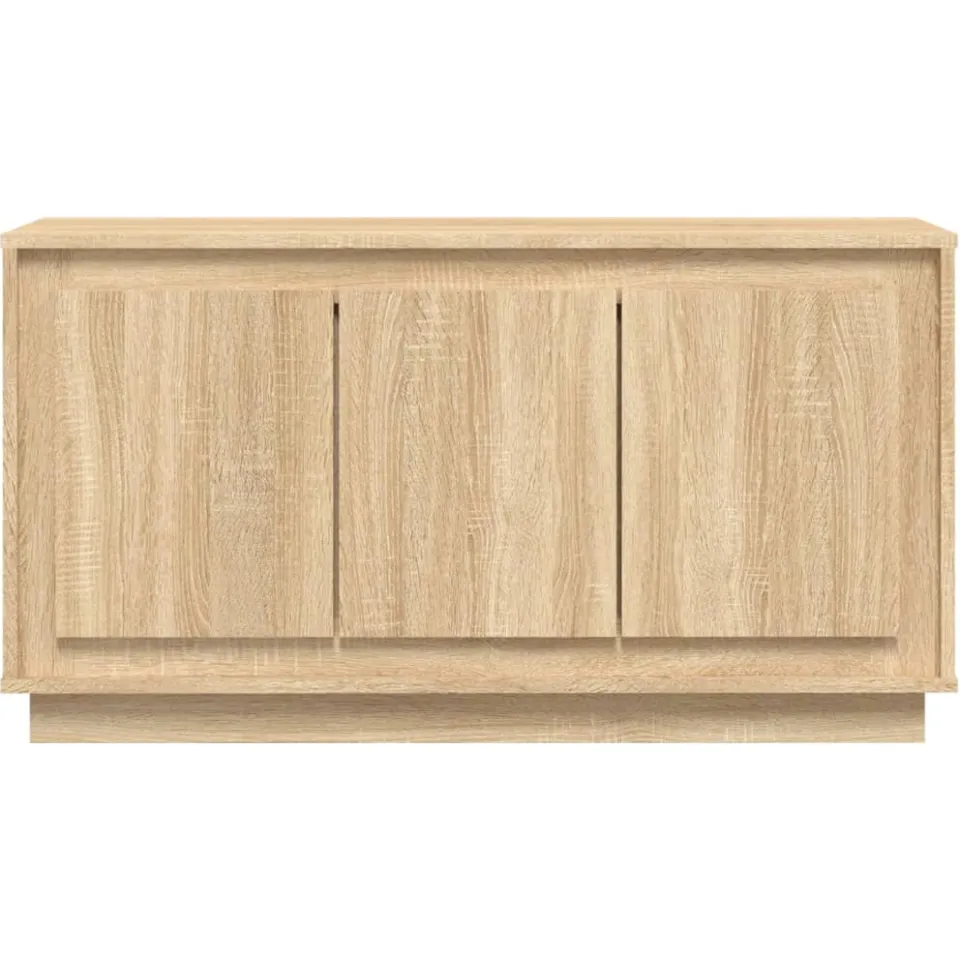 vidaXL Dressoir 102x35x55 cm bewerkt hout sonoma eikenkleurig, foto 4