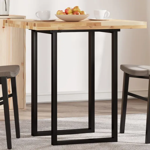 vidaXL Tafelblad vierkant 70x70x4 cm massief acaciahout Bruin