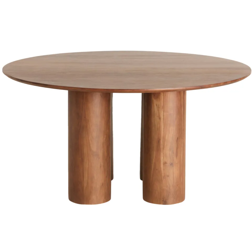 NOUS Living eetkamertafel Hathi Walnoot