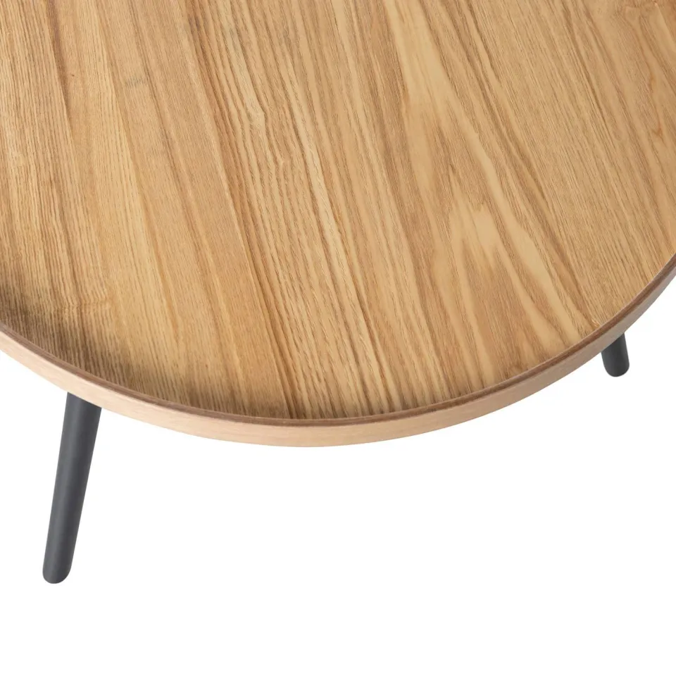 WOOOD Mesa bijzettafel L naturel, foto 4