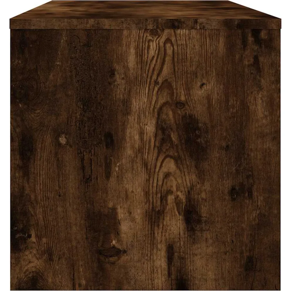 vidaXL Tv-meubel 100x40x40 cm bewerkt hout gerookt eikenkleurig, foto 3