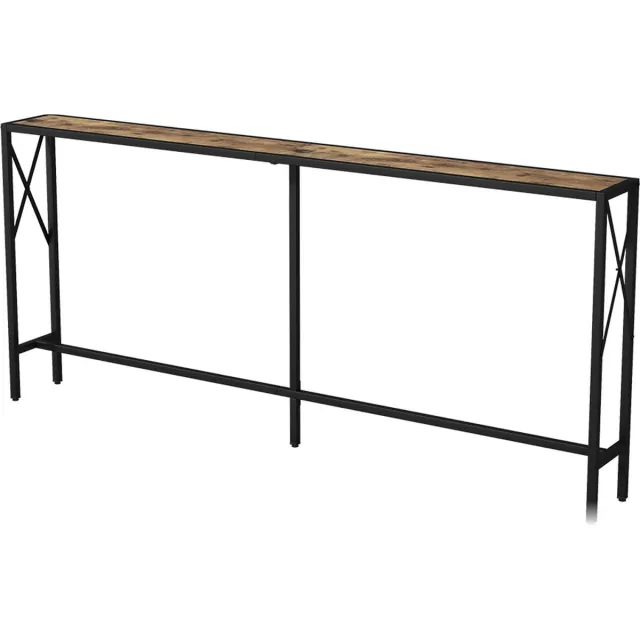 Vicco Lima Console tafel – 174 x 77 cm Eiken rustiek