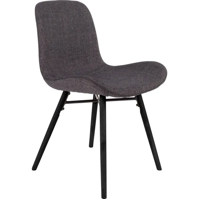 AnLi Style CHAIR LESTER ANTHRACITE Antraciet