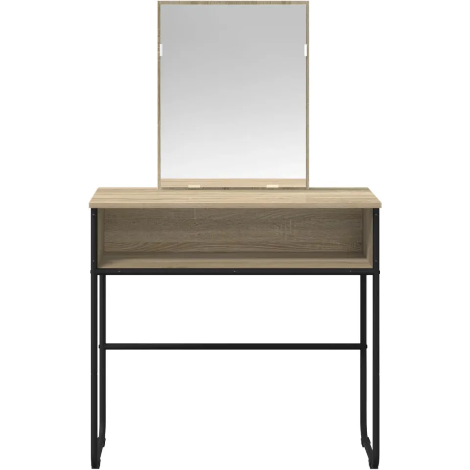 vidaXL Plafondtafel Sonoma Eiken 81 x 40 x 131 cm Bewerkt hout, foto 3