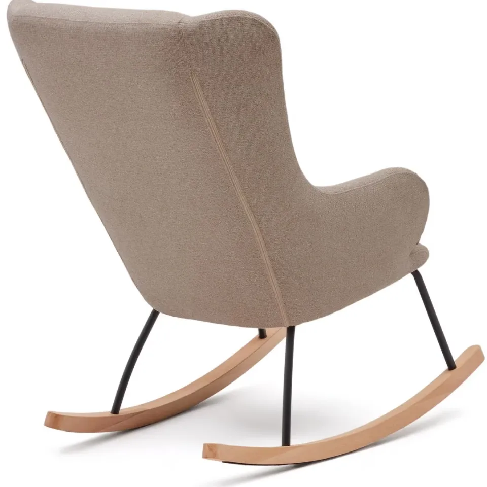 Kave Home Maustin schommelstoel beige
