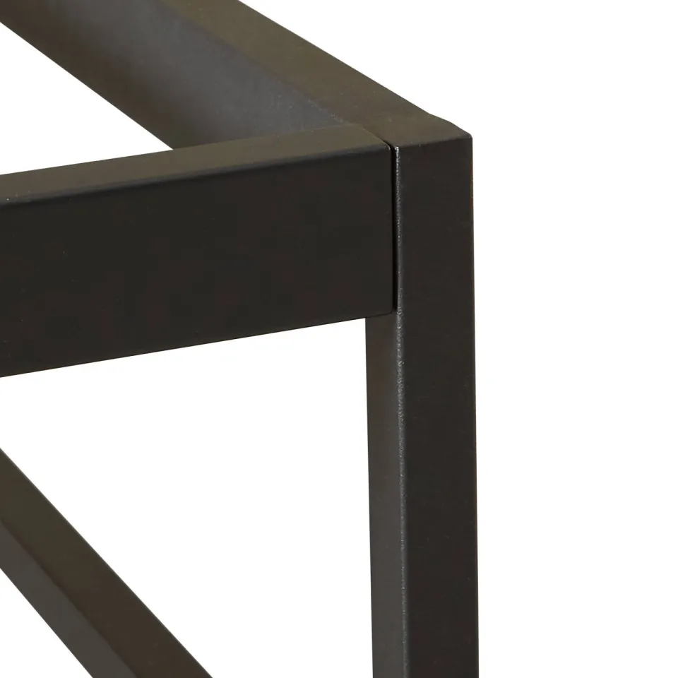 NOUS Living Dean metalen bed zwart, foto 4