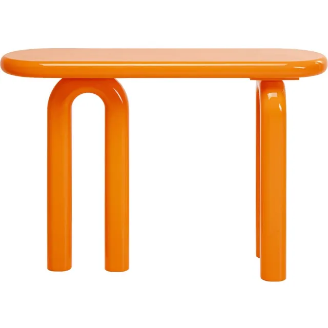 Console Eliano 120x35cm oranje Kare Design