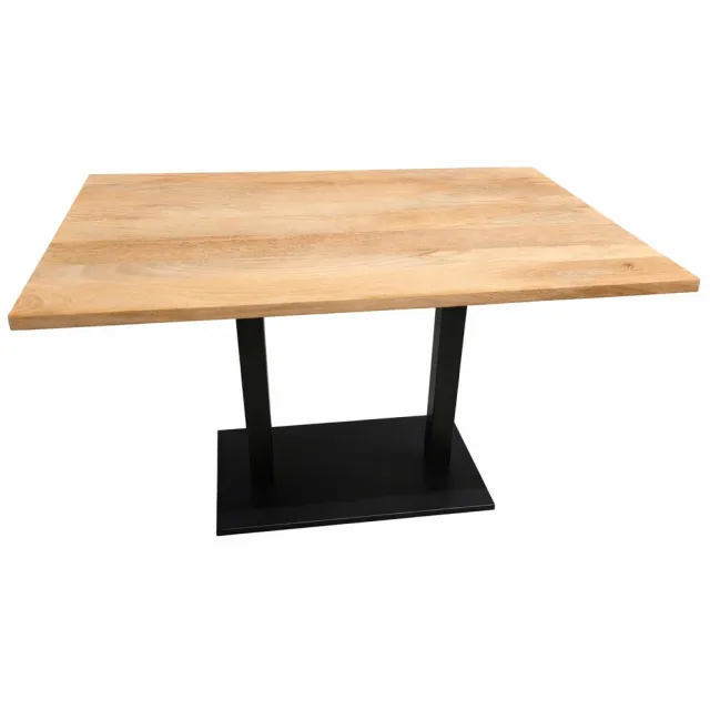 JeanMi Mangohout bistrotafel - 120x70 - cm - Rechthoek