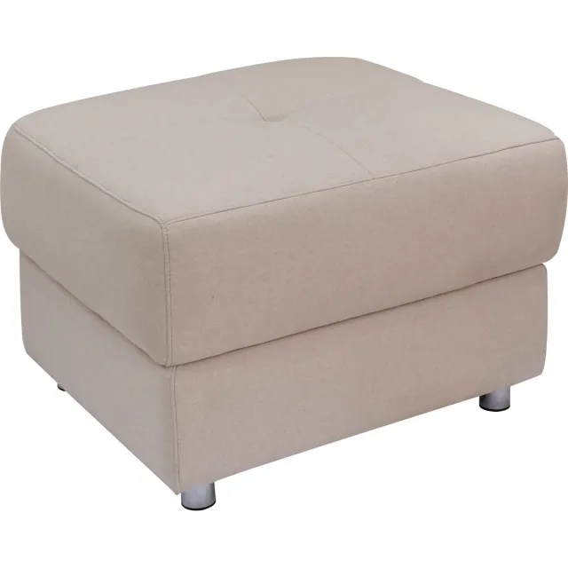 Notio Living Pareli-Poef - Zand Wit