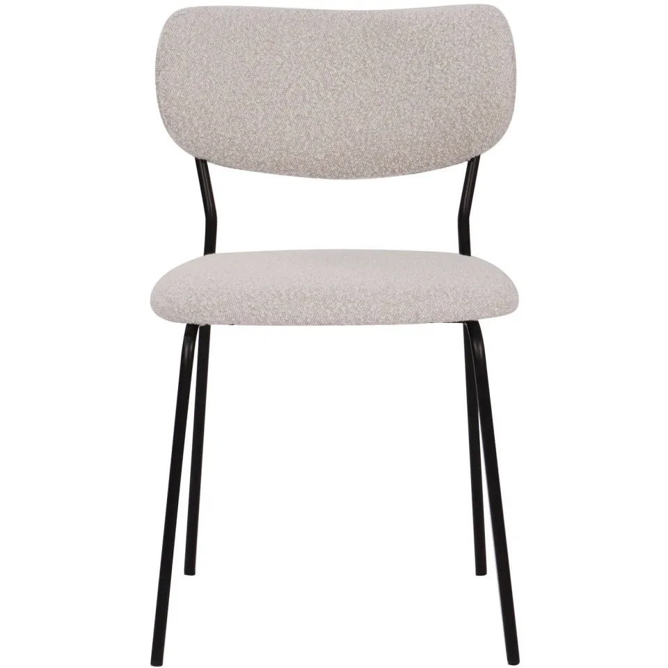 Housecraft Living eetkamerstoel Leah off white, foto 5