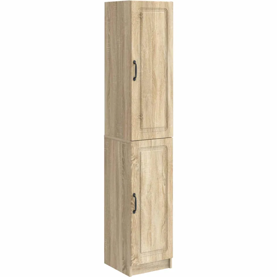 vidaXL Kastenset 2 st Sonoma Eiken Bewerkt hout, foto 3