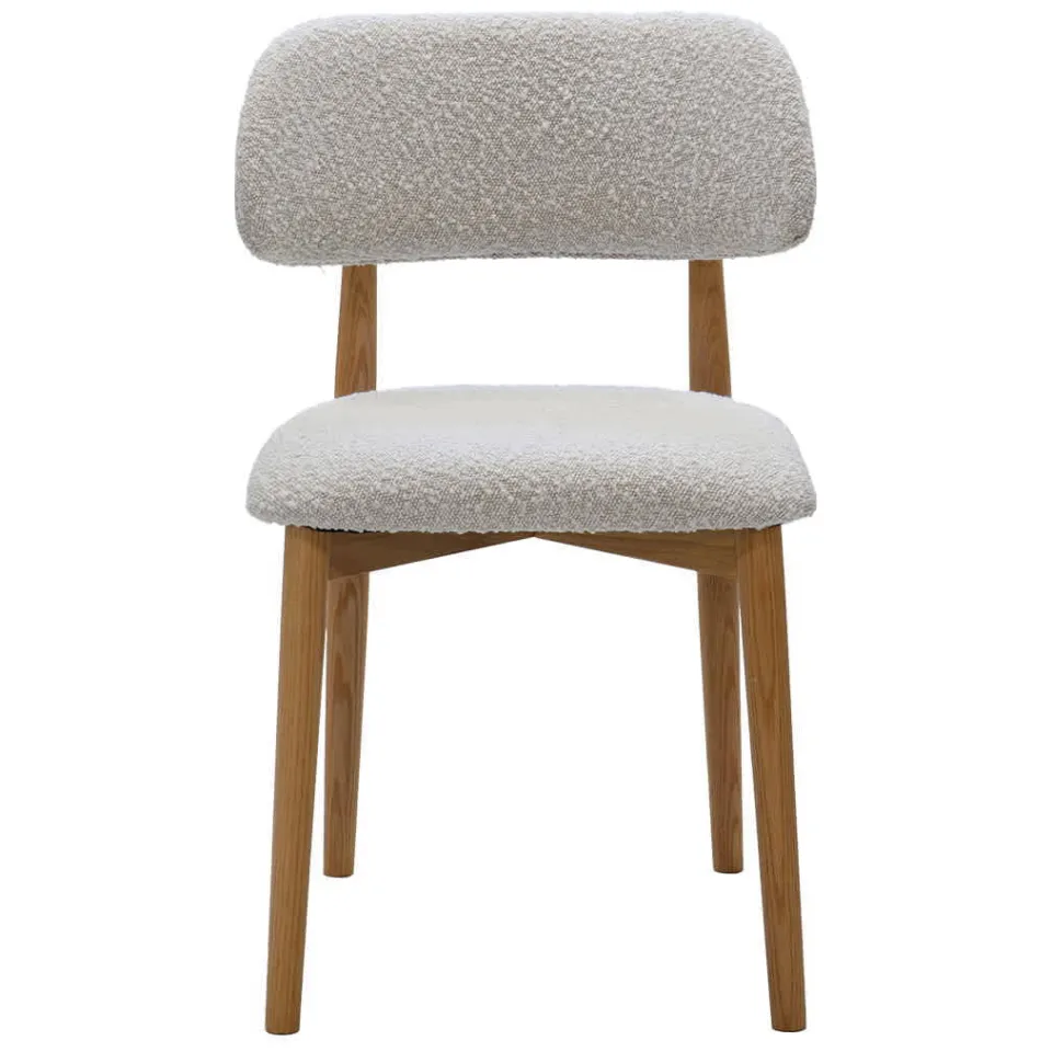 Giga Meubel eetkamerstoel Lexi eikenhout beige, foto 2